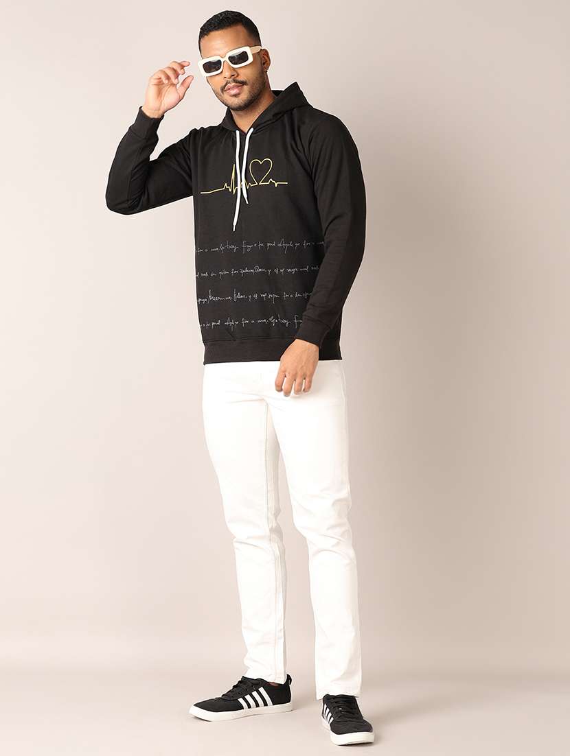 men front print long sleeve sweatshirt - 21500933 -  Standard Image - 4