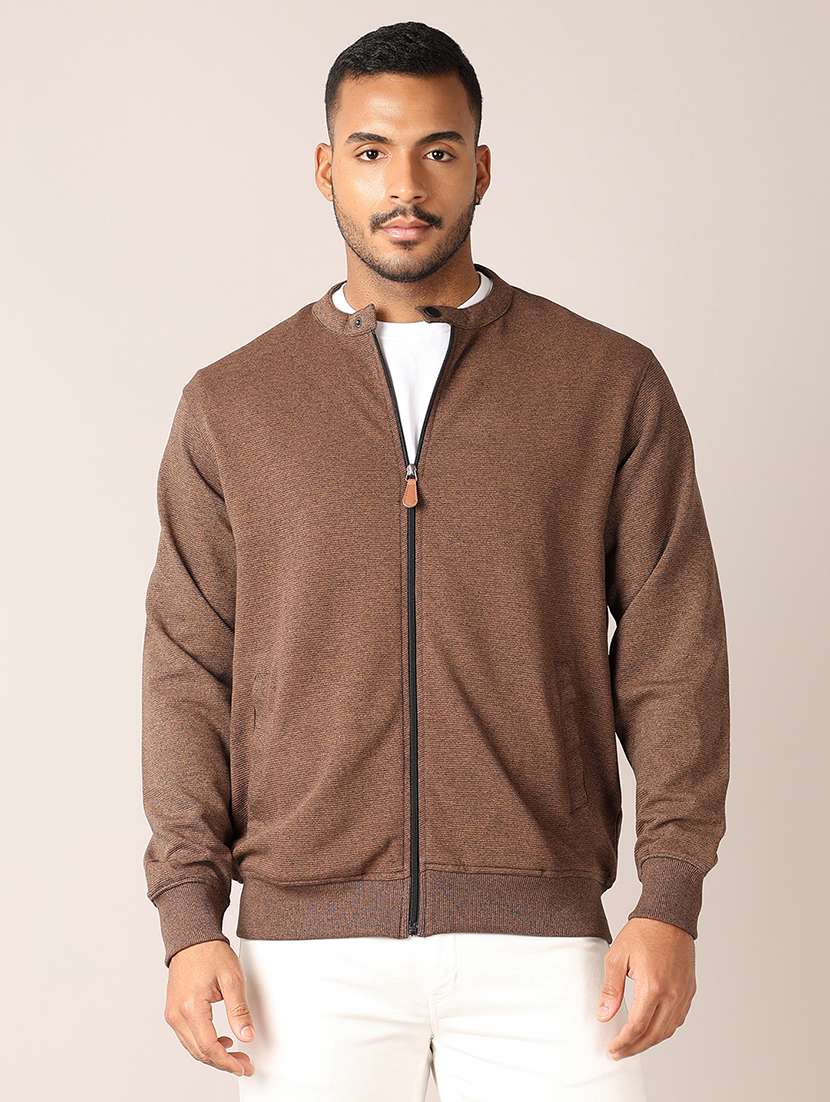 men long sleeves solid casual jacket