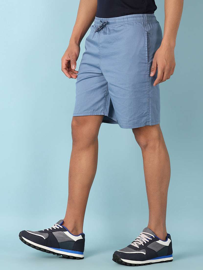 men light blue solid short - 21501805 -  Standard Image - 1