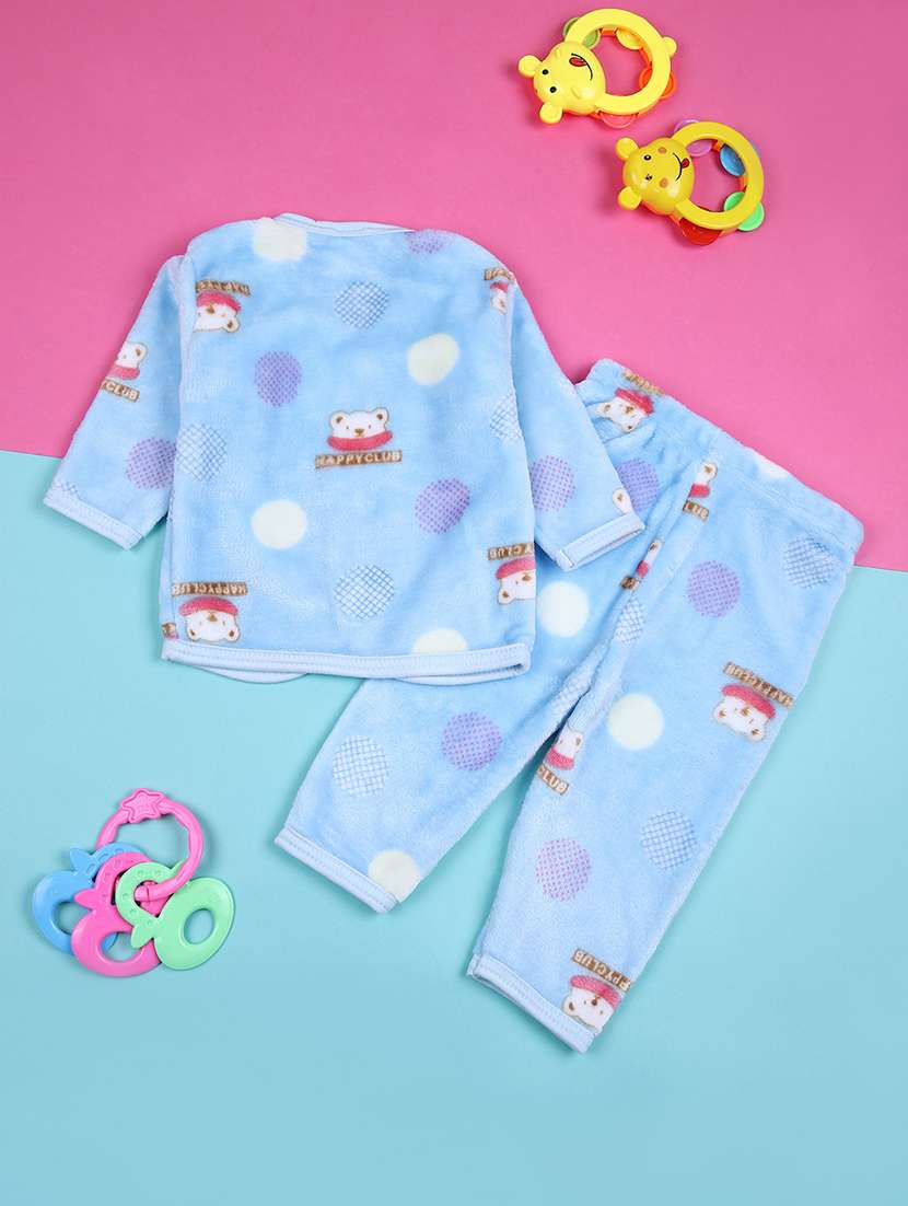 kids printed full length twin set - 21501905 -  Standard Image - 1