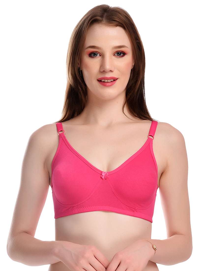 pack of 2 pink hosiery t-shirt bra - 21502469 -  Standard Image - 1