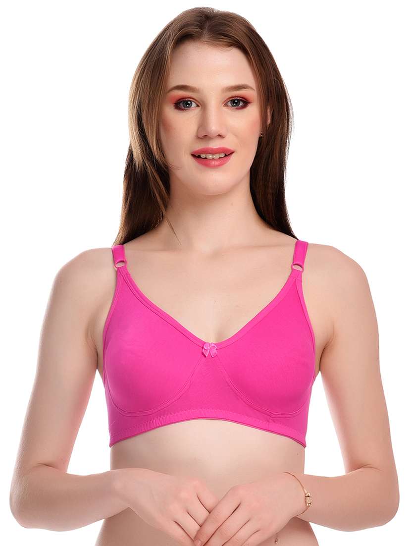 pack of 2 pink hosiery t-shirt bra - 21502469 -  Standard Image - 4