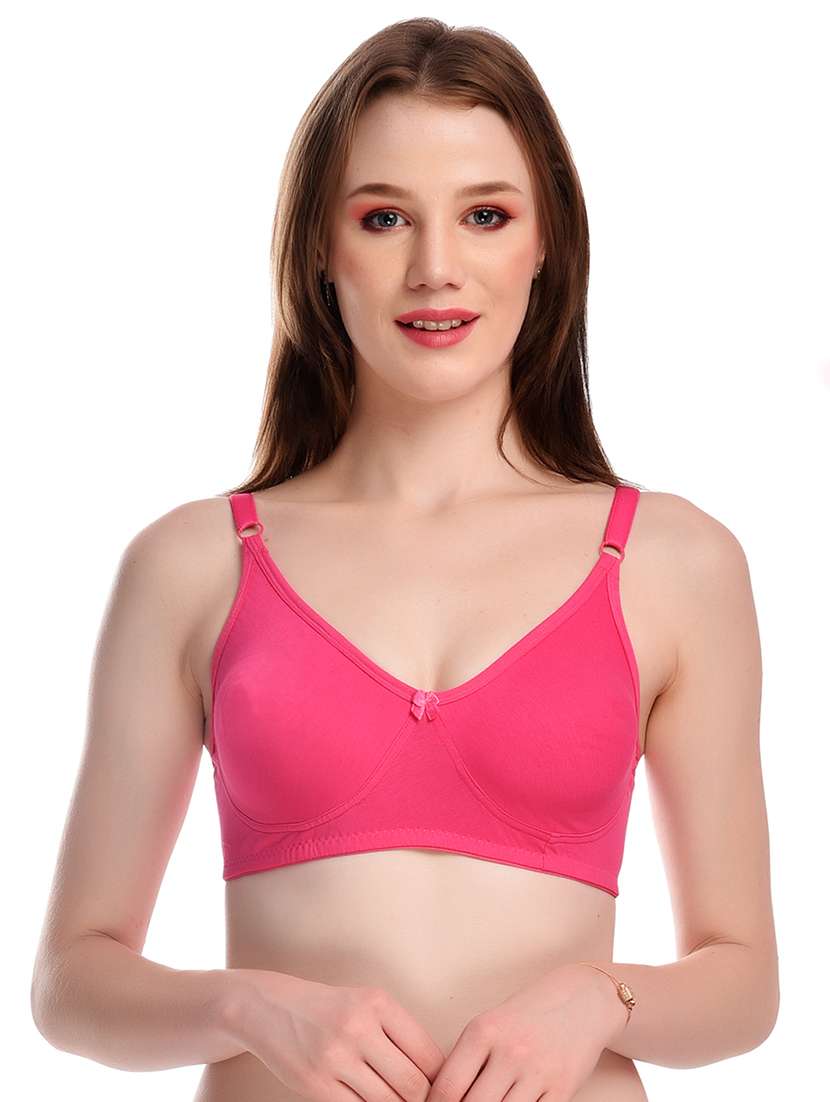 pack of 2 multi coloured hosiery t-shirt bra - 21502470 -  Standard Image - 1