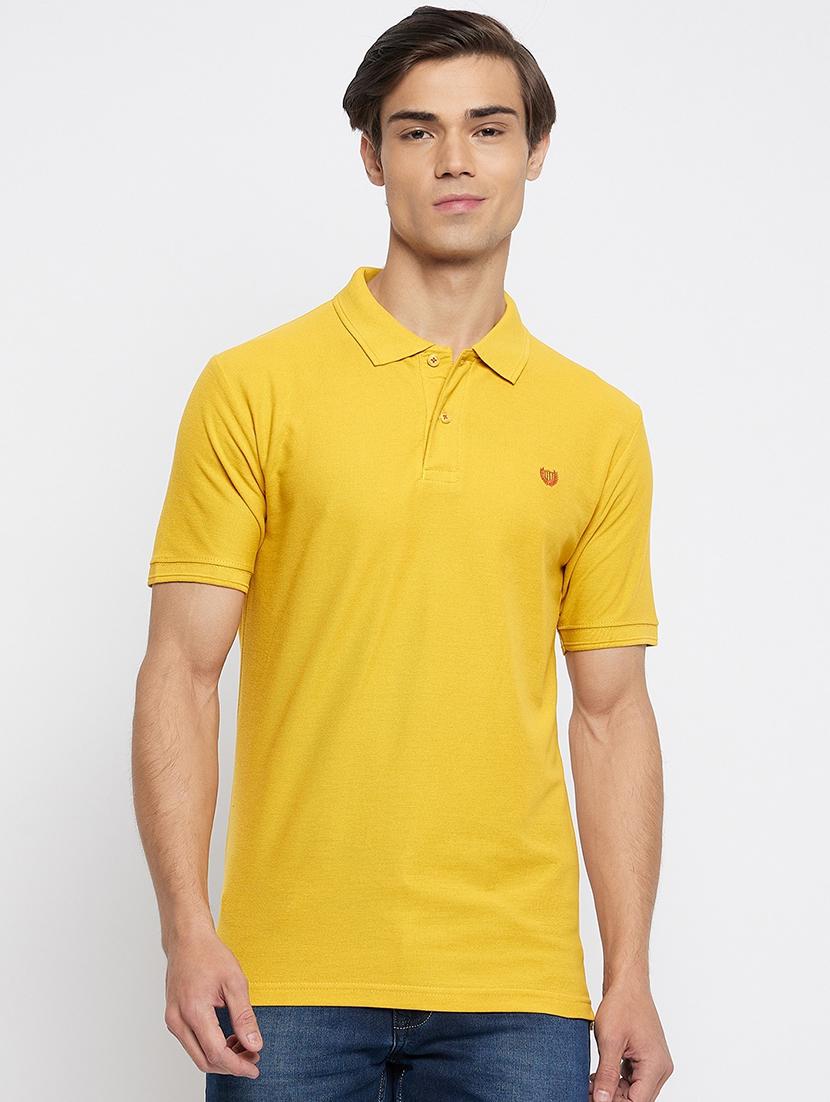 men polo neck plain t-shirt - 21502517 - Zoom Image - 0