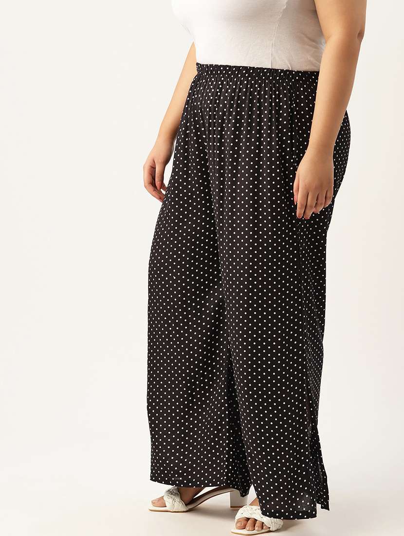 women plus size wide leg trouser - 21502804 - Standard Image - 1