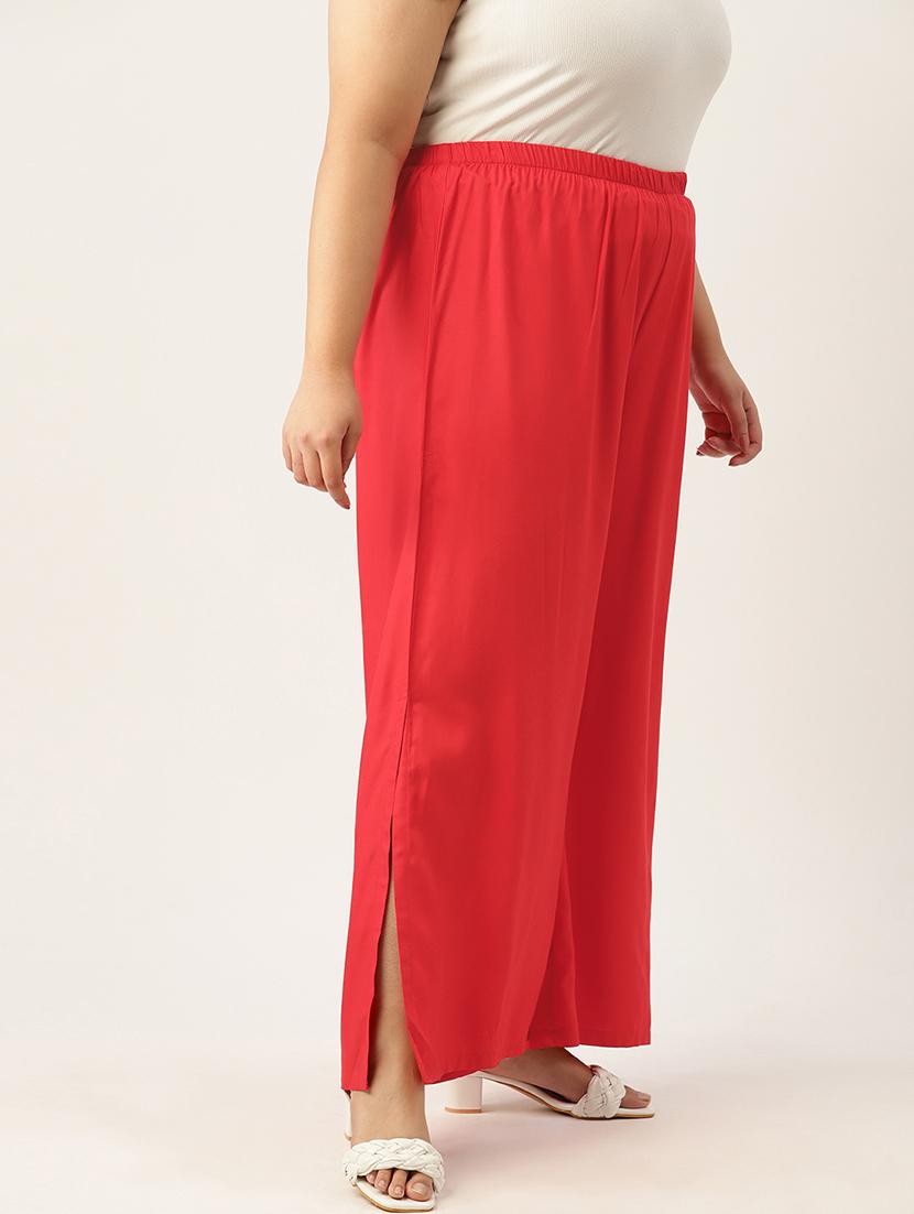 women plus size wide leg trouser - 21502805 -  Standard Image - 1