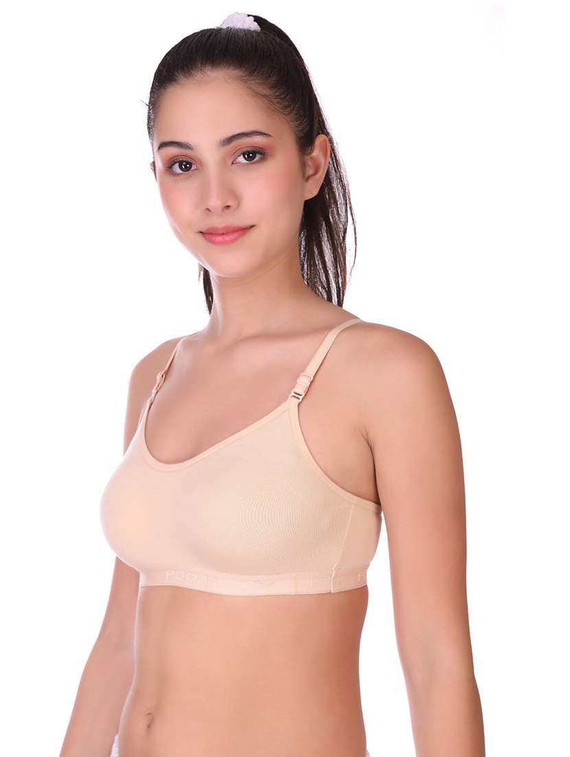 women solid full coverage sports bra - 21502879 -  Standard Image - 1
