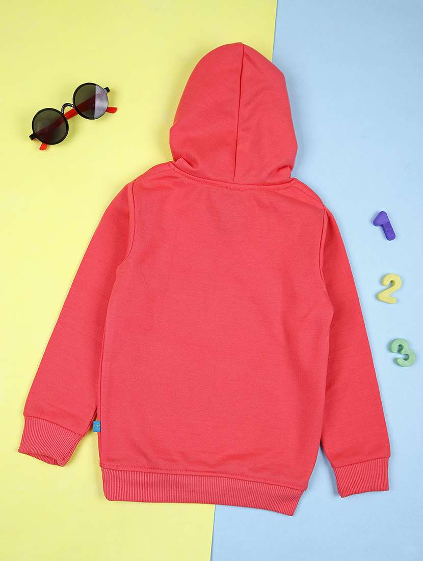 boys front print long sleeve sweatshirt - 21503390 -  Standard Image - 1