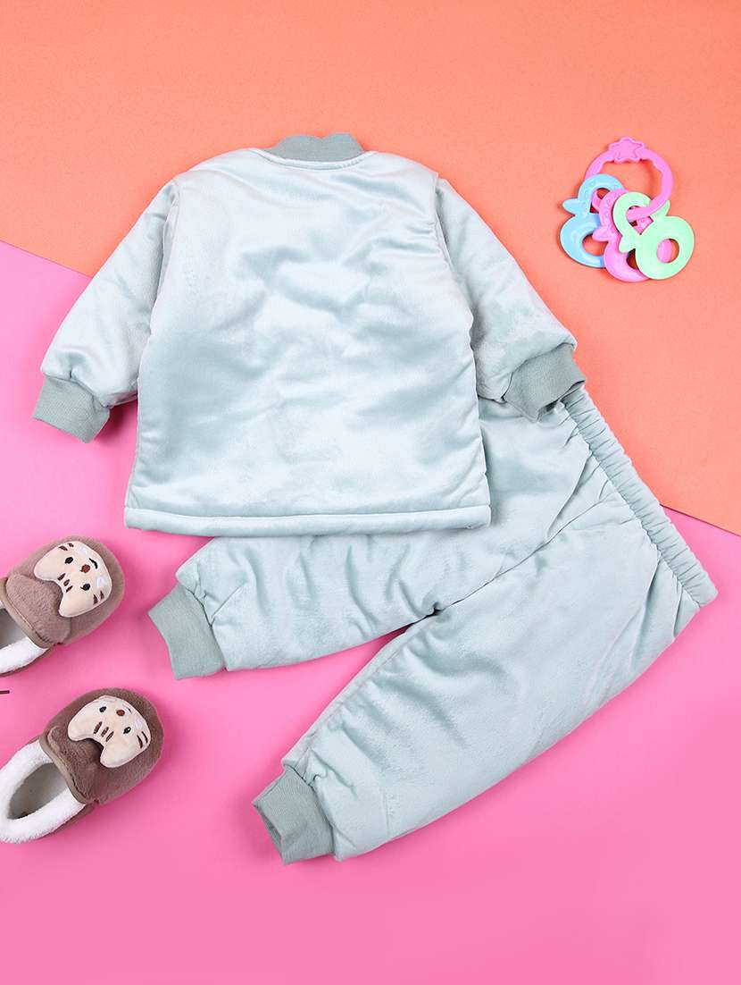 boys printed winterwear full length set - 21503461 -  Standard Image - 1