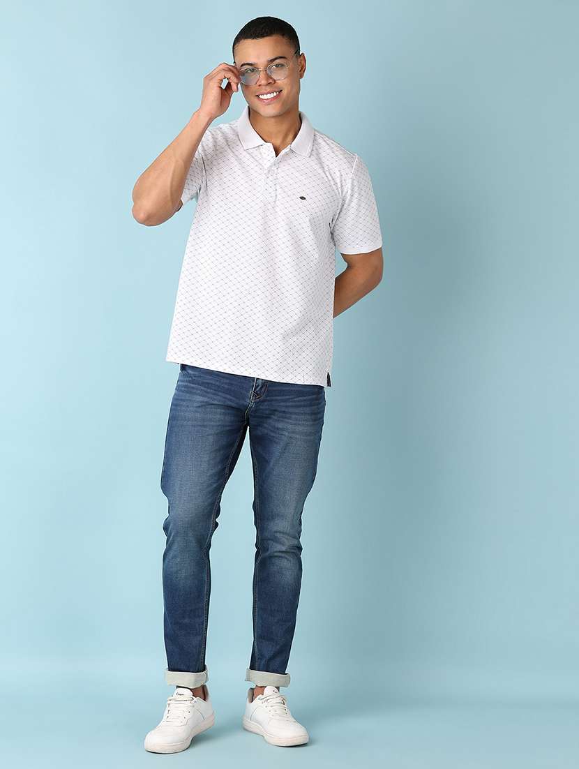 men solid mid rise slim fit jean - 21503578 - Standard Image - 4