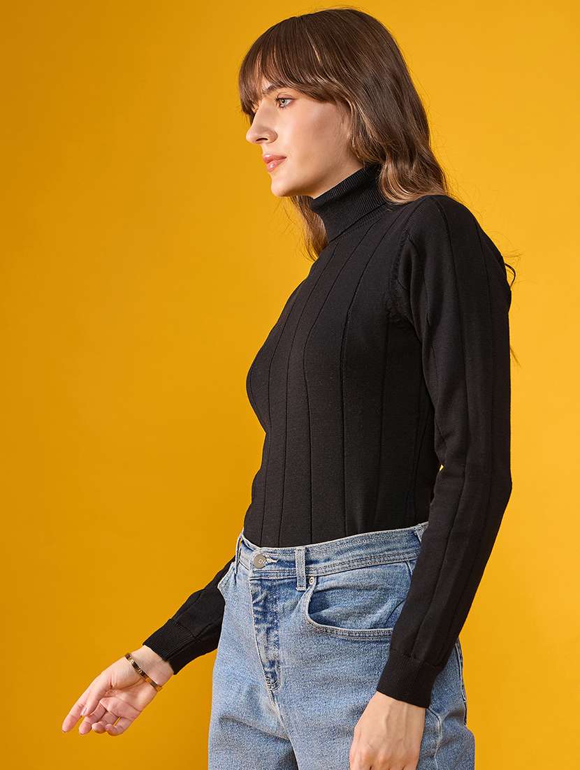women black cotton pullover