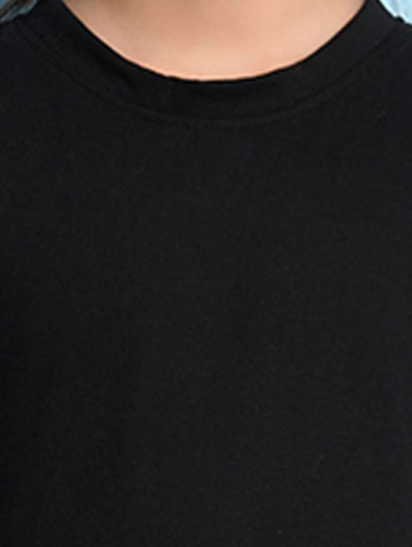 girls cute character printed round neck tee - 21503898 - Standard Image - 4