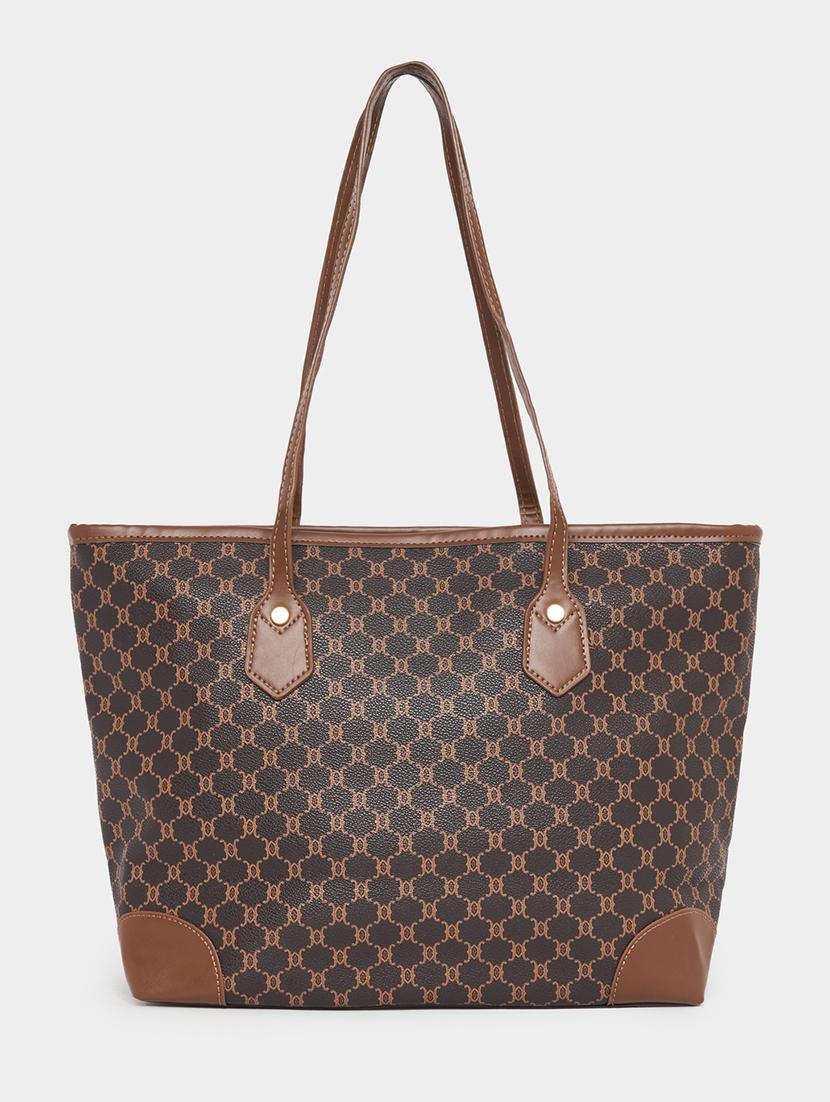 women brown pu handbag - 21503973 - Zoom Image - 0