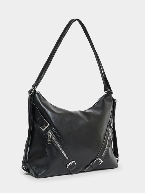 women black pu handbag - 21503974 - Standard Image - 0