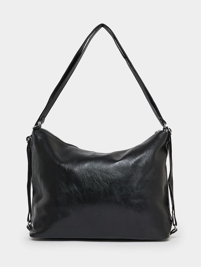 women black pu handbag - 21503974 - Standard Image - 1