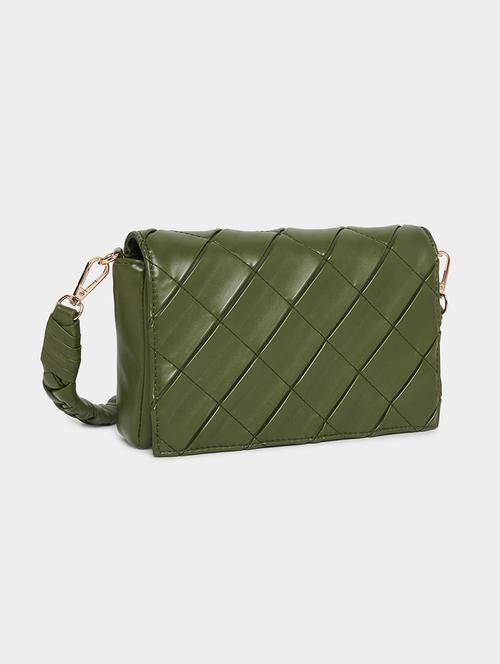 women green pu handbag - 21503985 -  Standard Image - 0