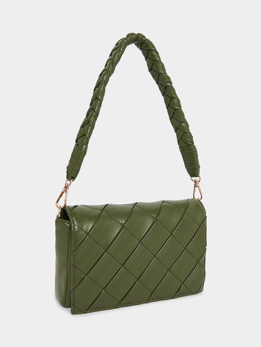 women green pu handbag - 21503985 -  Standard Image - 1