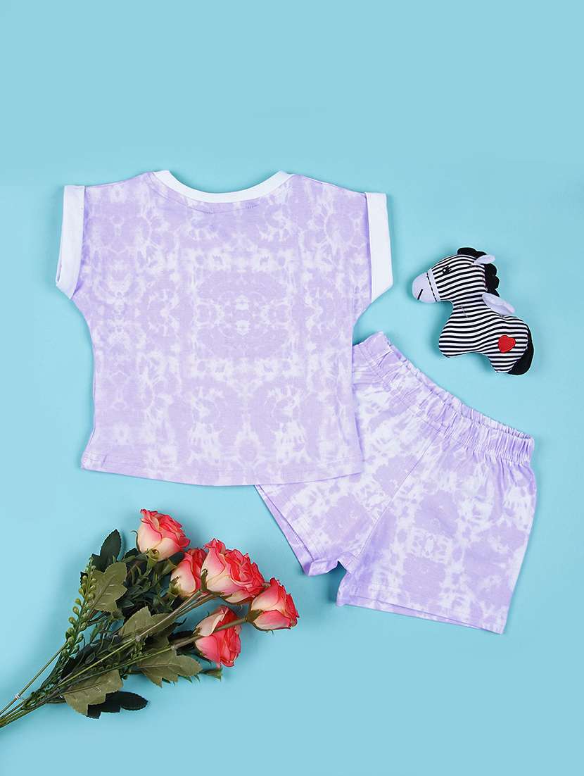 kids printed shorts twin set - 21505562 -  Standard Image - 1