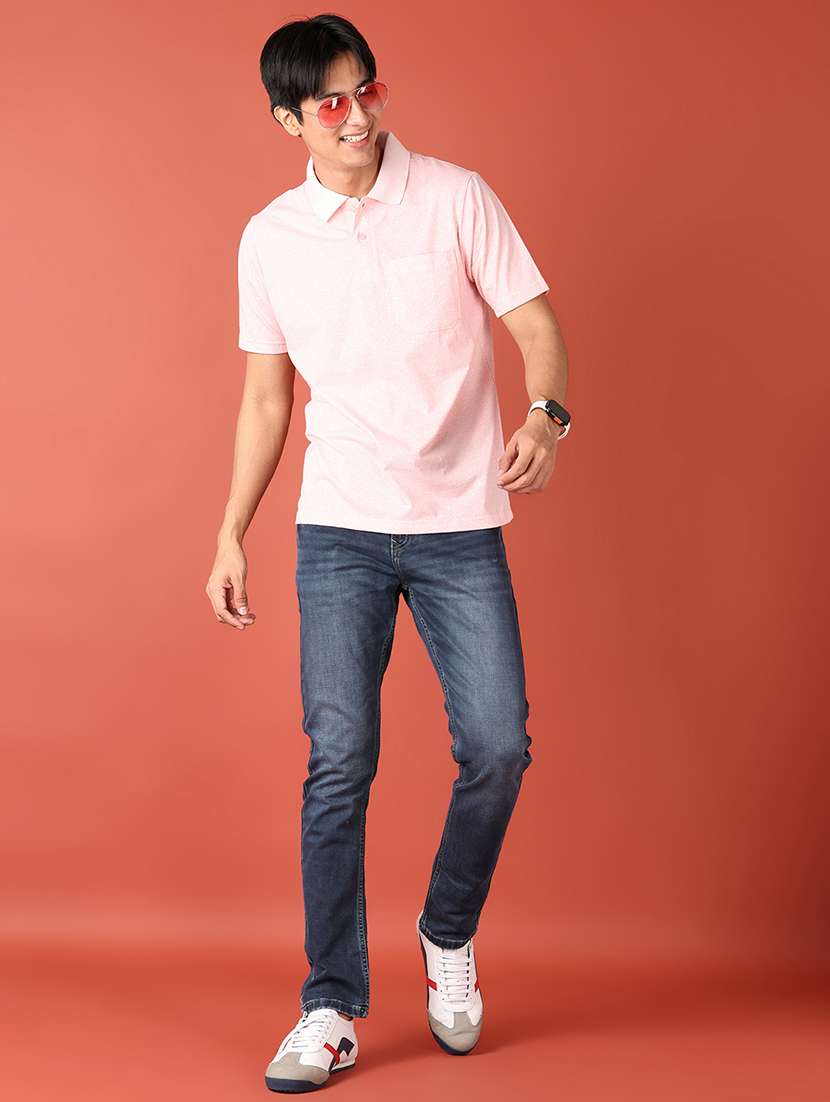 men solid mid rise slim fit jean - 21505659 -  Standard Image - 4