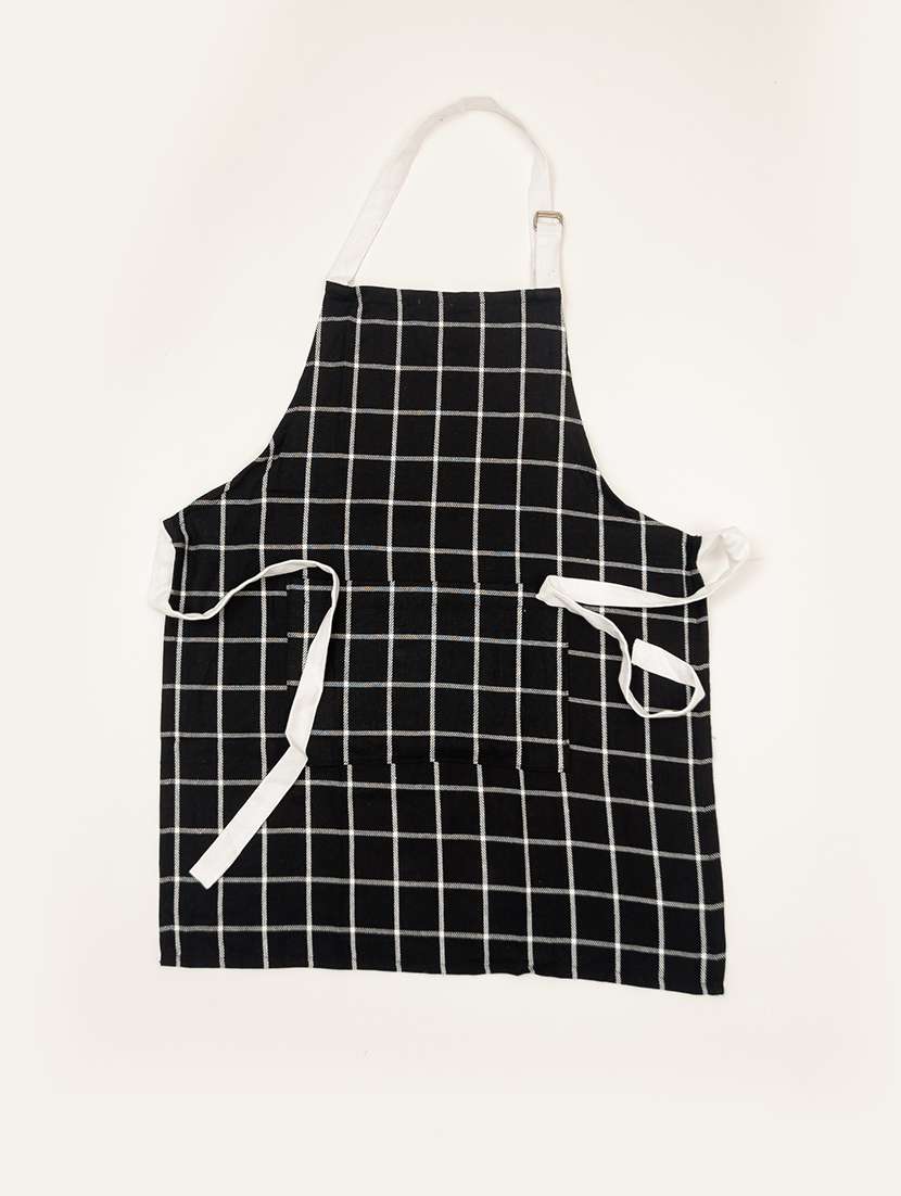 black printed apron - 21506105 -  Standard Image - 1