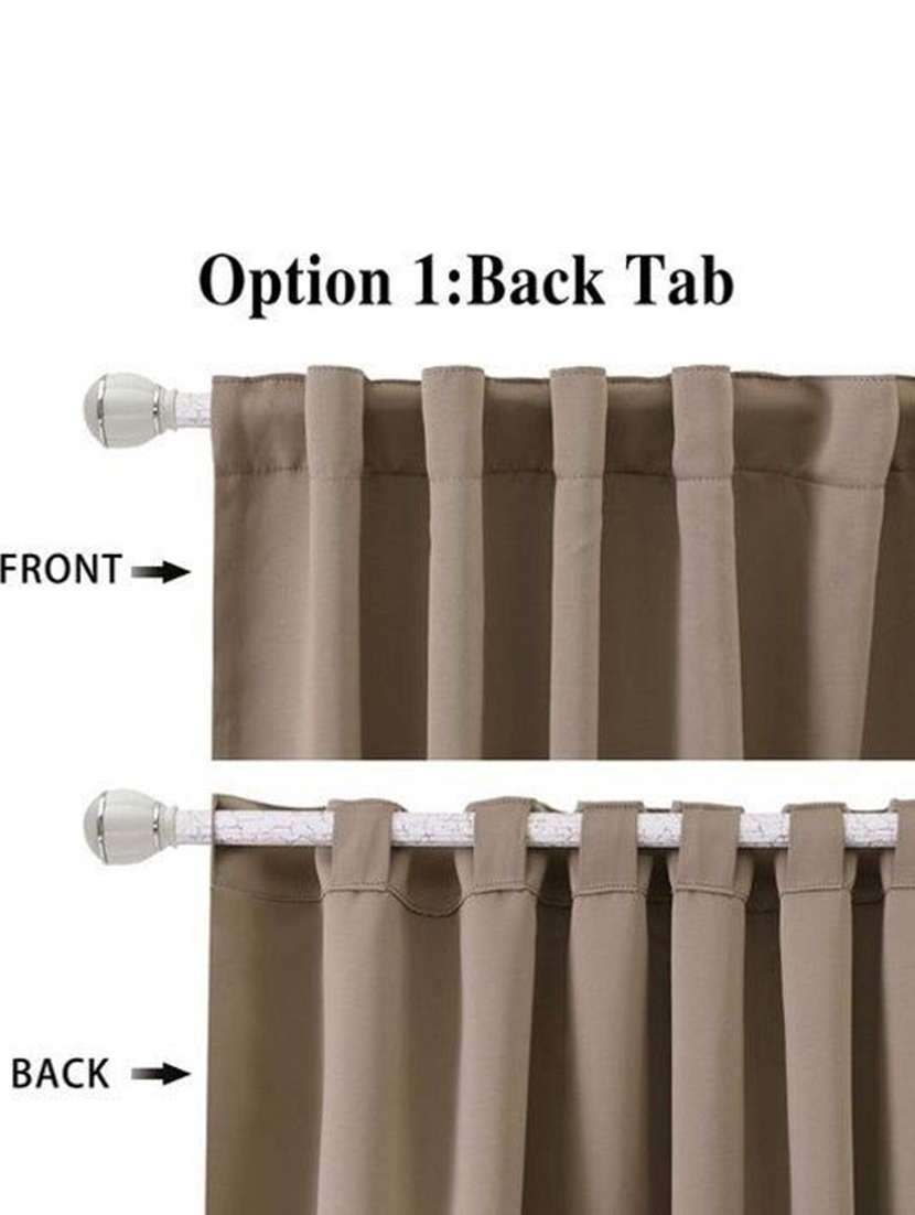 white printed curtains - 21506155 -  Standard Image - 4