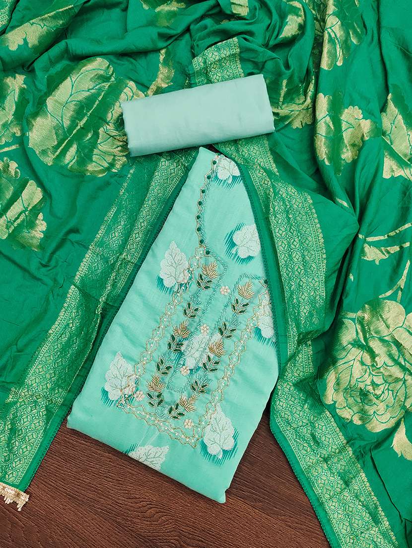 women embellished unstitched suit - 21506904 -  Standard Image - 1