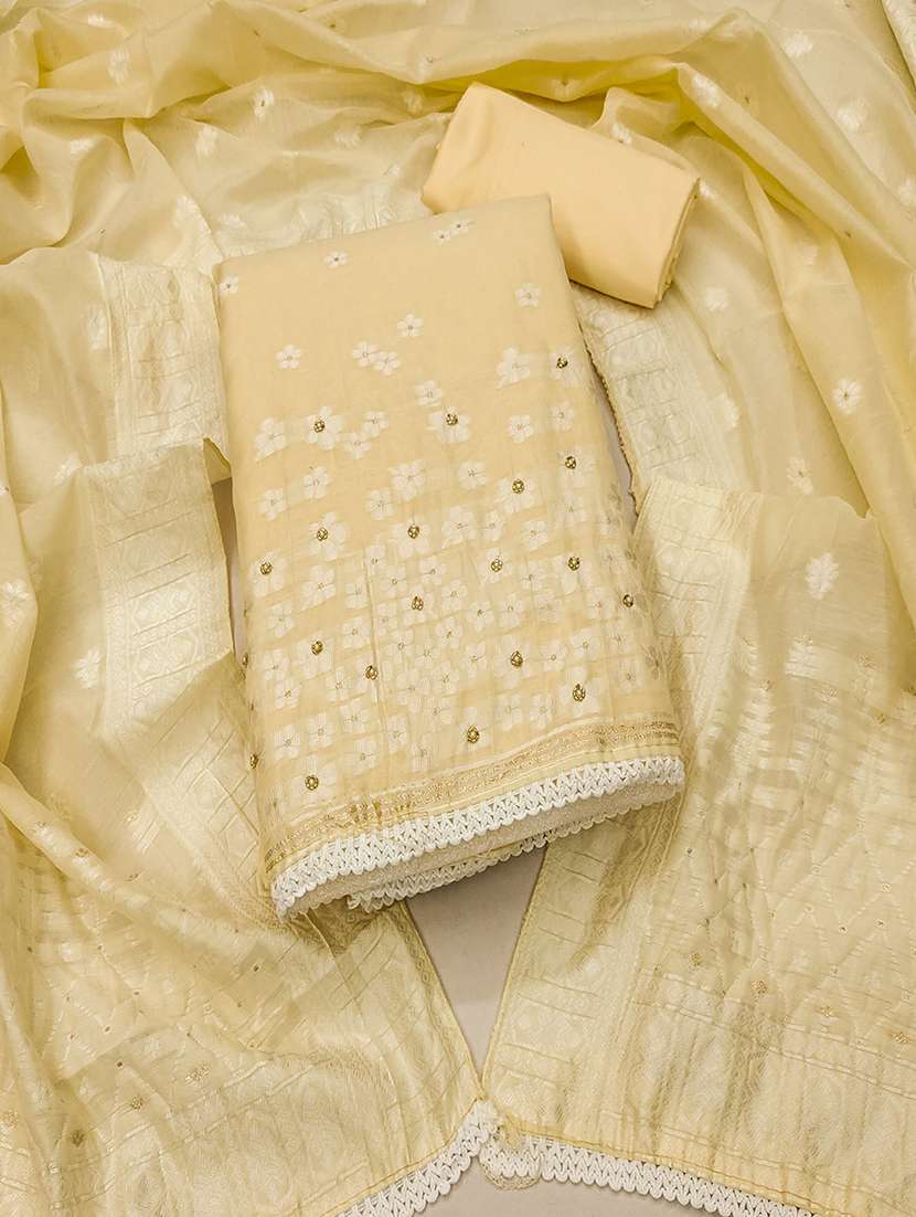 women embellished unstitched suit