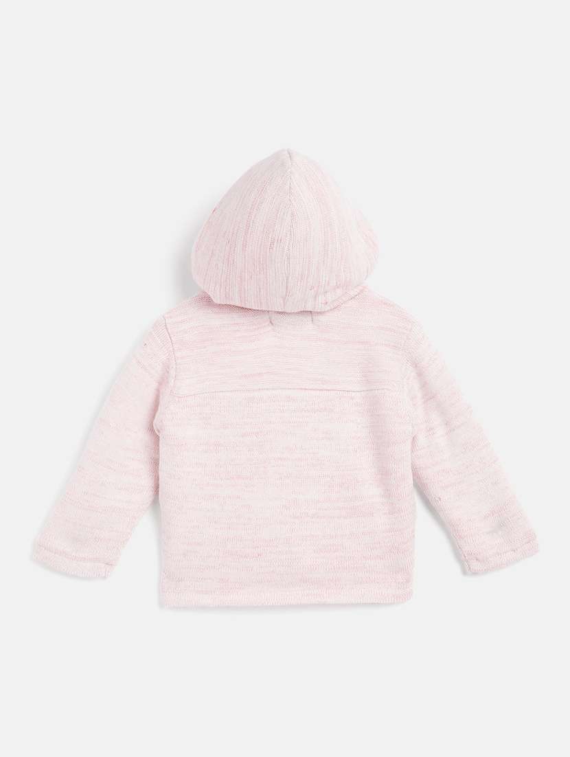 girls off white cotton sweater - 21507434 -  Standard Image - 1