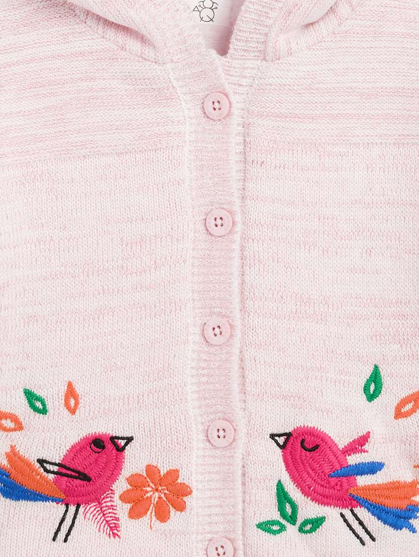 girls off white cotton sweater - 21507434 - Standard Image - 4
