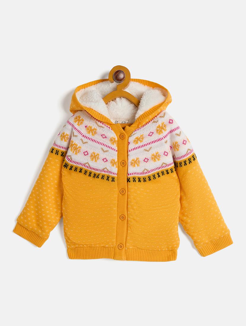 boys hooded self-designed sweater