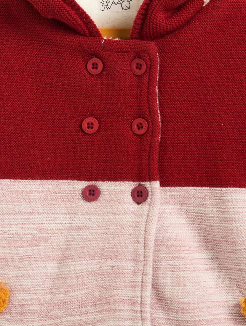 girls pink cotton sweate - 21507481 - Standard Image - 4
