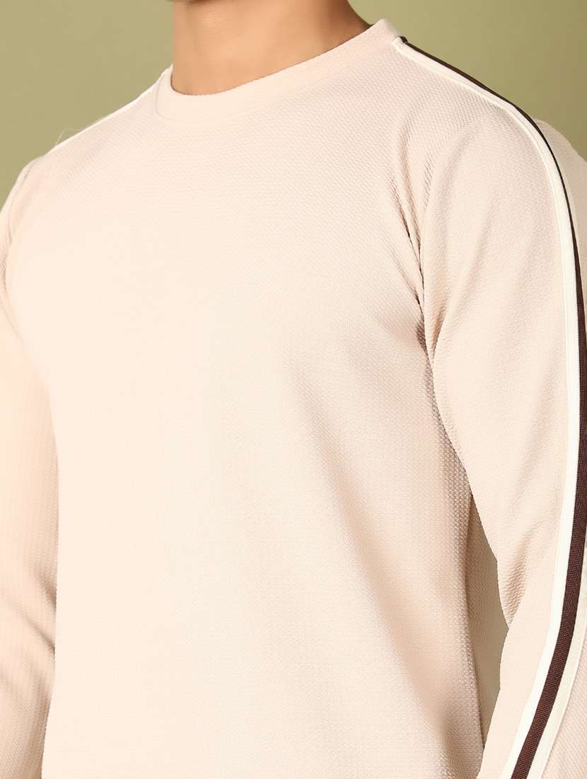 men solid long sleeve t-shirt - 21507656 -  Standard Image - 4