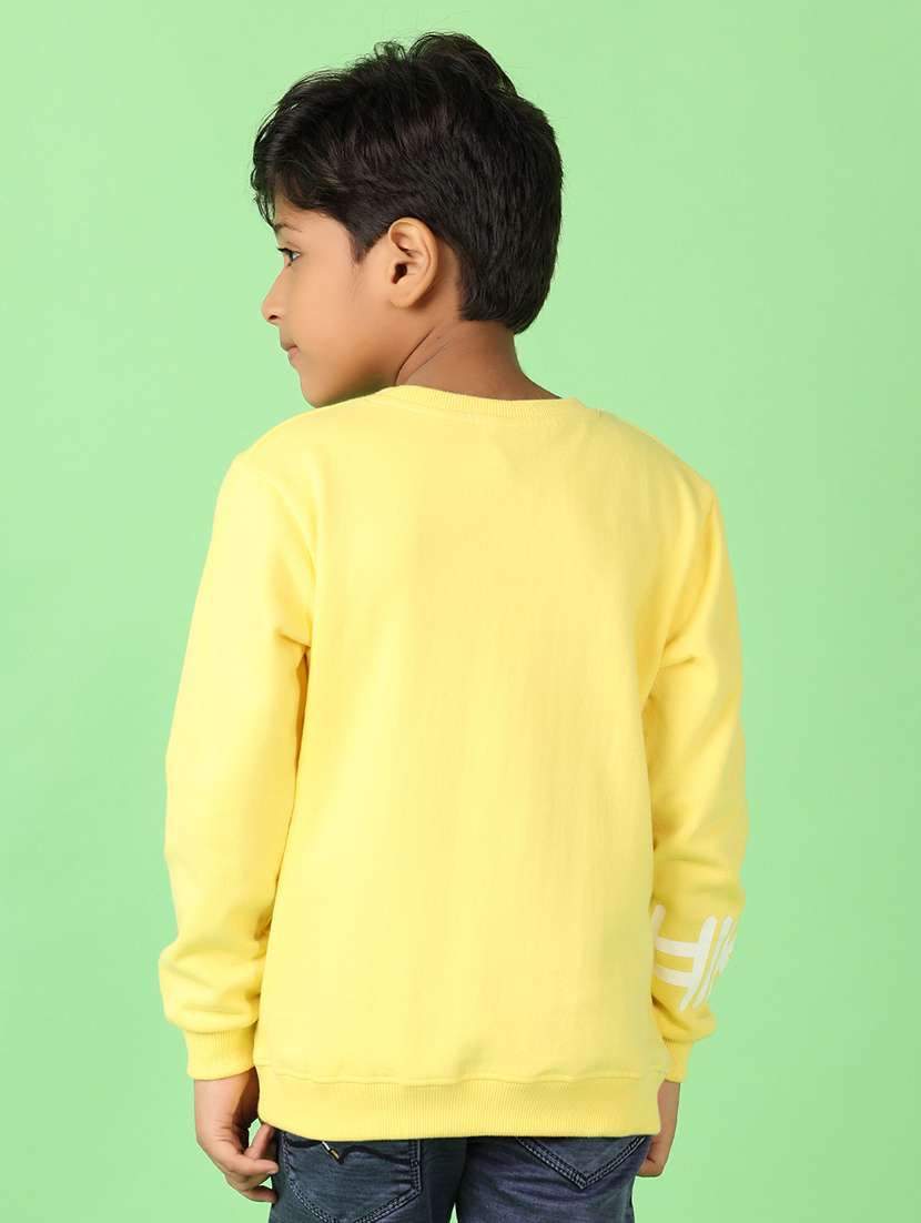 Boys Front Print Long Sleeve Sweatshirt - 21507659 -  Standard Image - 4
