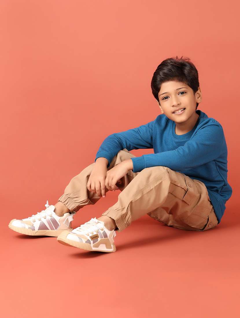 boys solid long sleeve sweatshirt - 21507661 -  Standard Image - 4