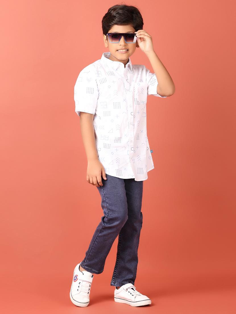 boys blue solid jean - 21507682 - Standard Image - 4