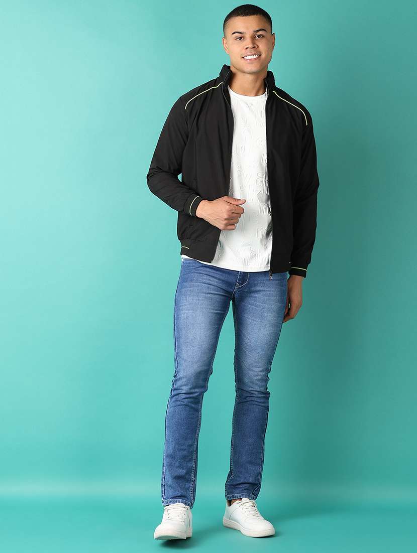 men long sleeves bomber jacket - 21507696 -  Standard Image - 4