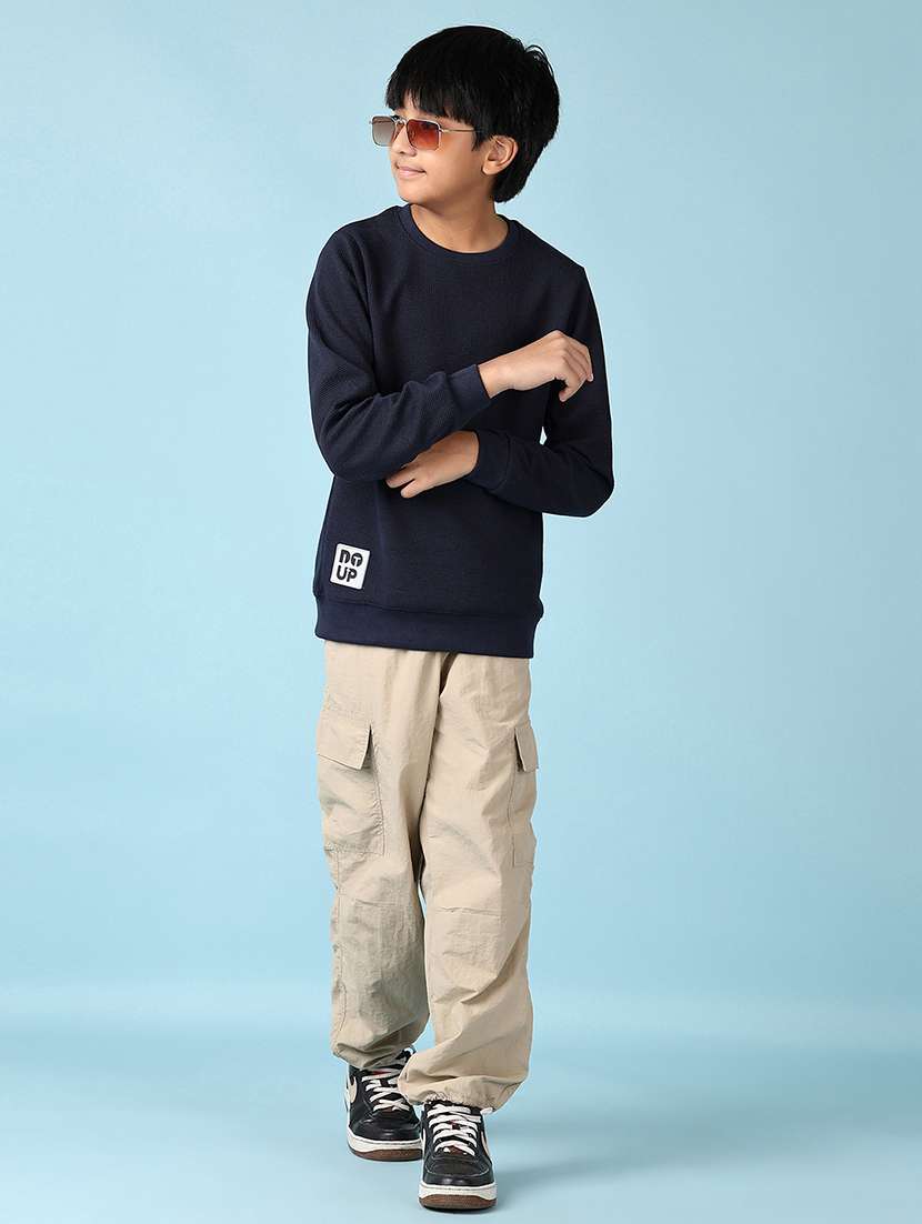 girls solid cotton long sleeve tee - 21508398 -  Standard Image - 4