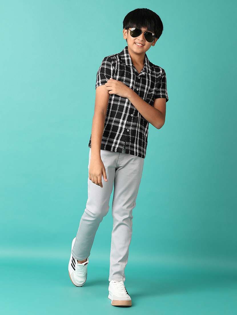 boys grey plain jean - 21508449 -  Standard Image - 4