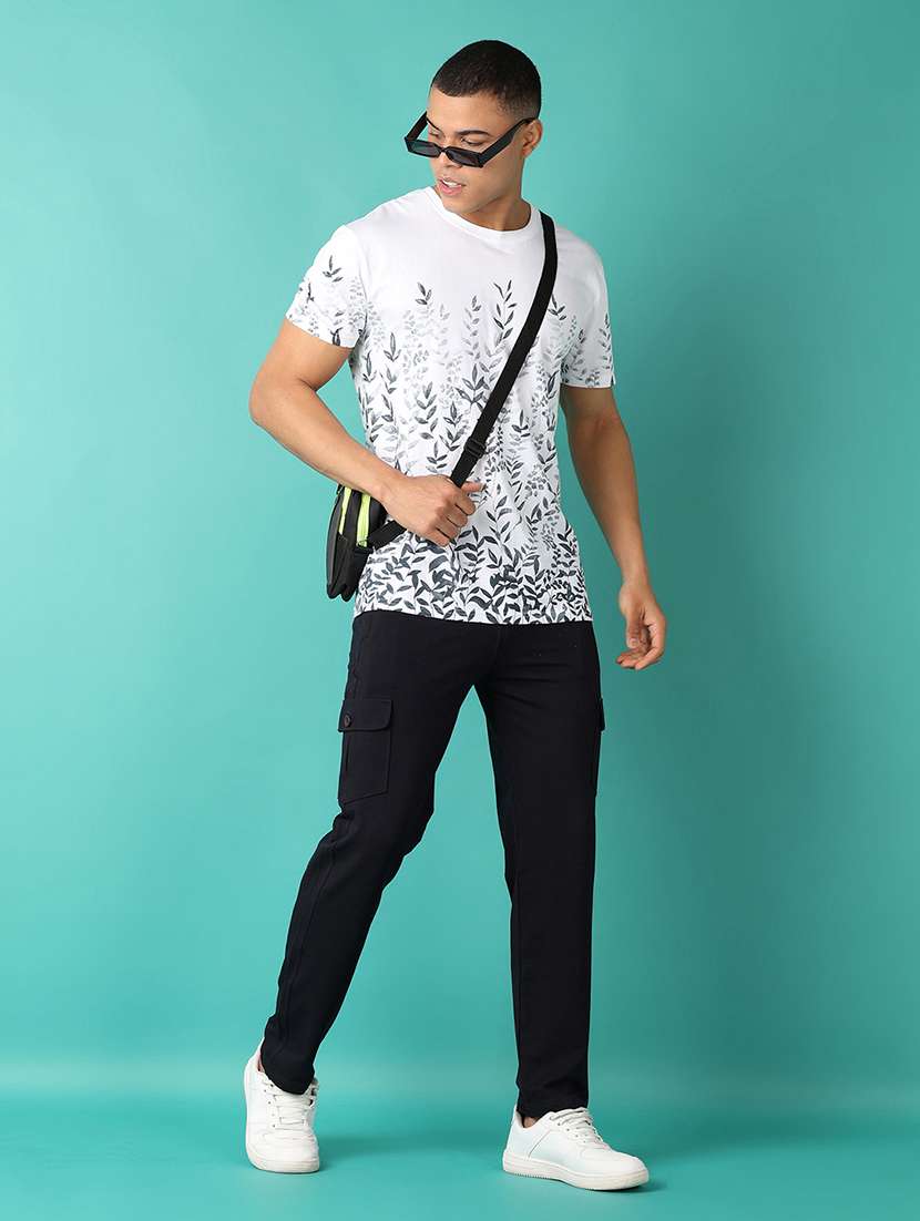 men mid rise solid cargo - 21508489 -  Standard Image - 4