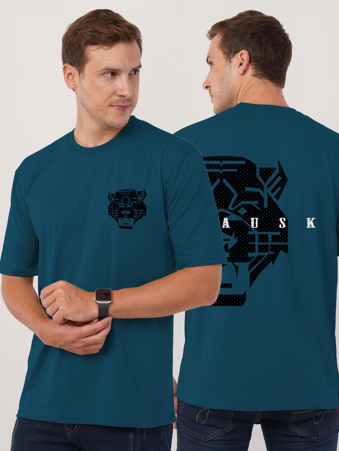 men pack of 2 front & back printed t-shirt - 21508747 - Standard Image - 1