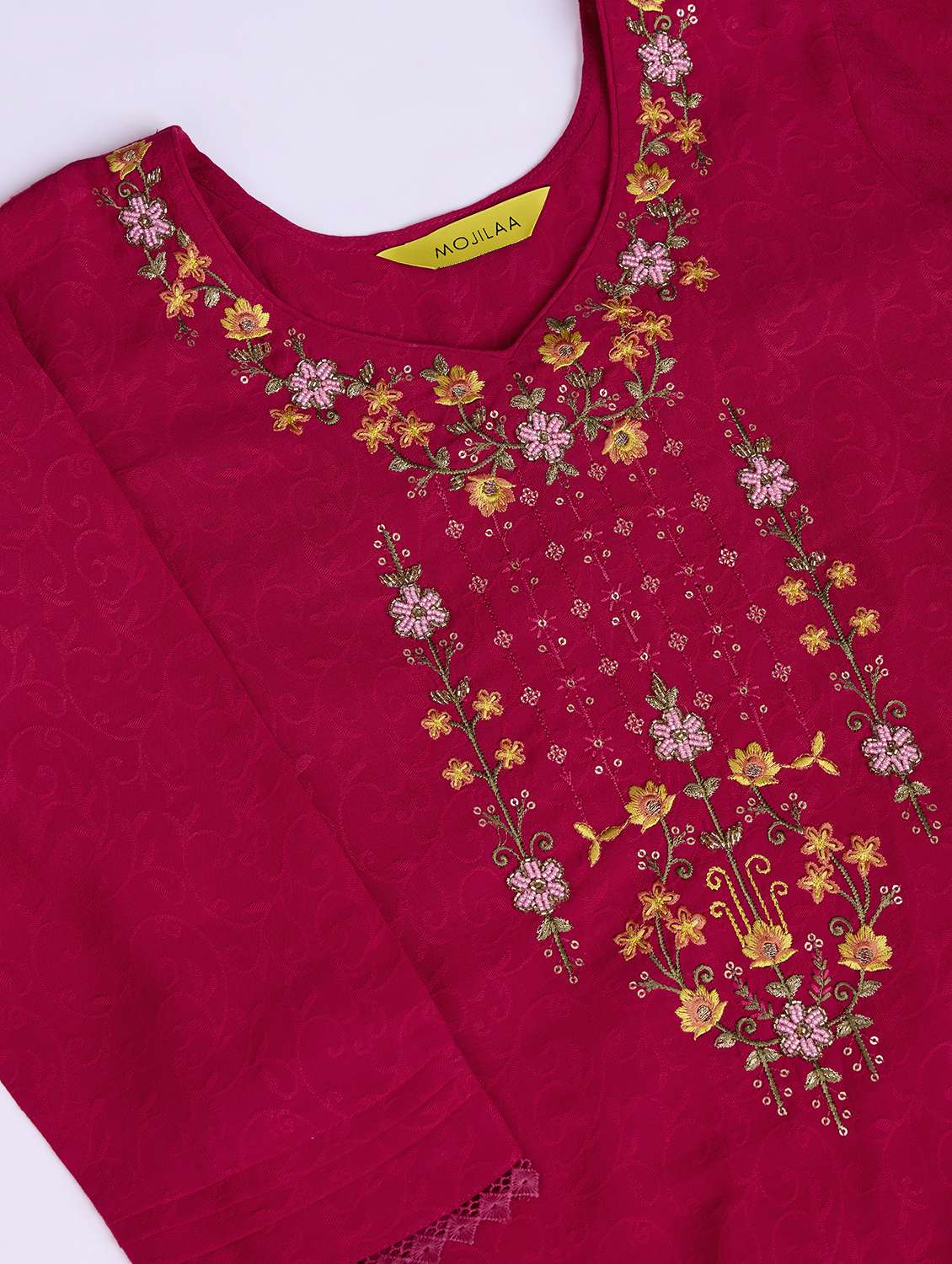 women embroidered dhoti kurta set with dupatta - 21508885 -  Standard Image - 4