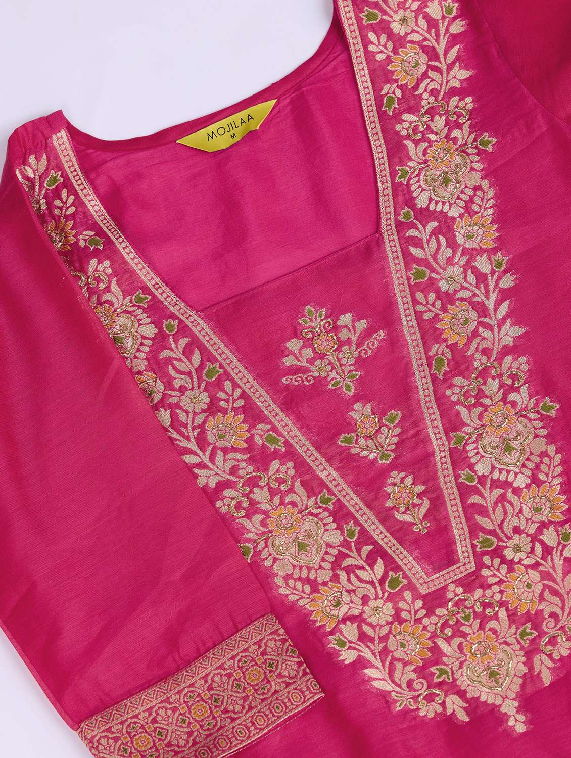 women three quarter sleeve kurta pant with dupatta set - 21508889 -  Standard Image - 4