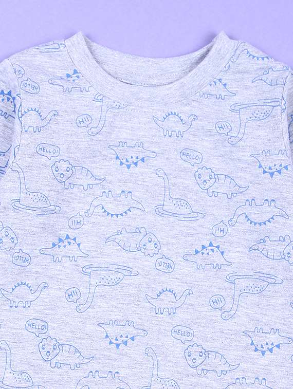 boys pack of 3 printed t-shirt - 21510077 -  Standard Image - 4