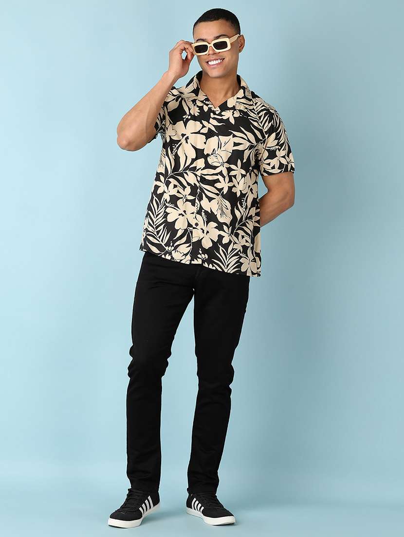 men plain mid rise denim jean - 21510088 -  Standard Image - 4