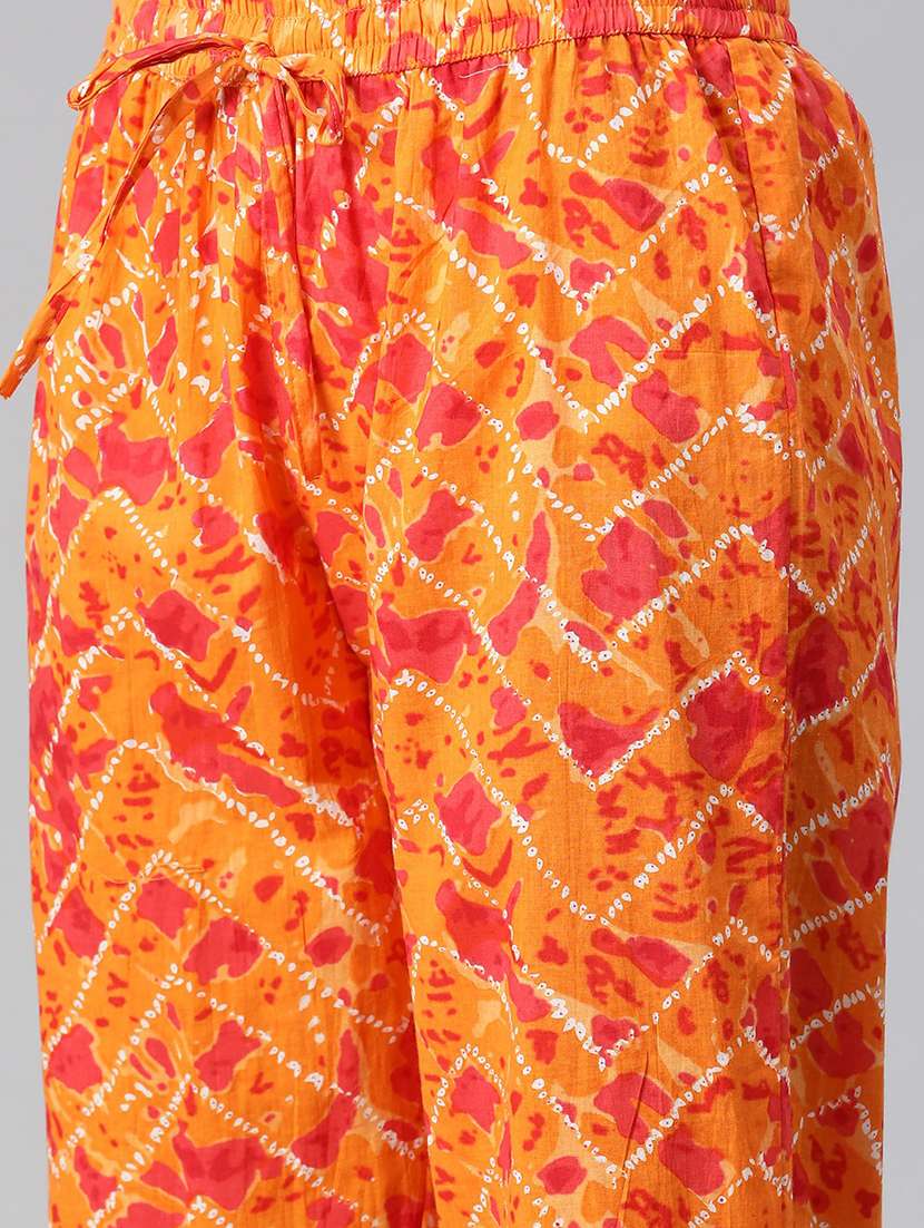 women shirt collar printed co-ord set - 21510319 -  Standard Image - 4