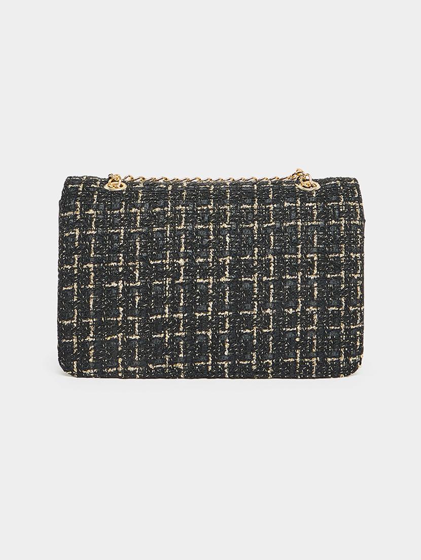 women black textured handbag - 21510720 -  Standard Image - 1