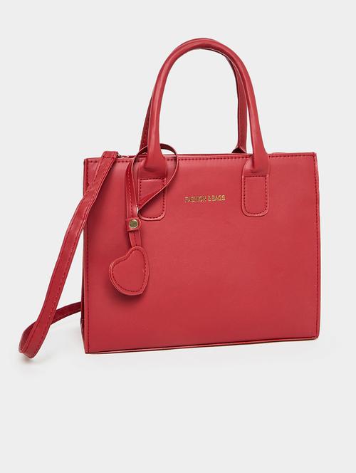 women red solid handbag - 21510721 - Standard Image - 0