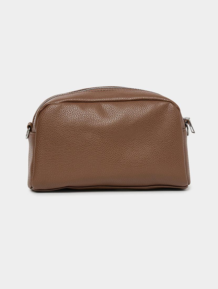 women brown solid handbag - 21510729 - Standard Image - 1