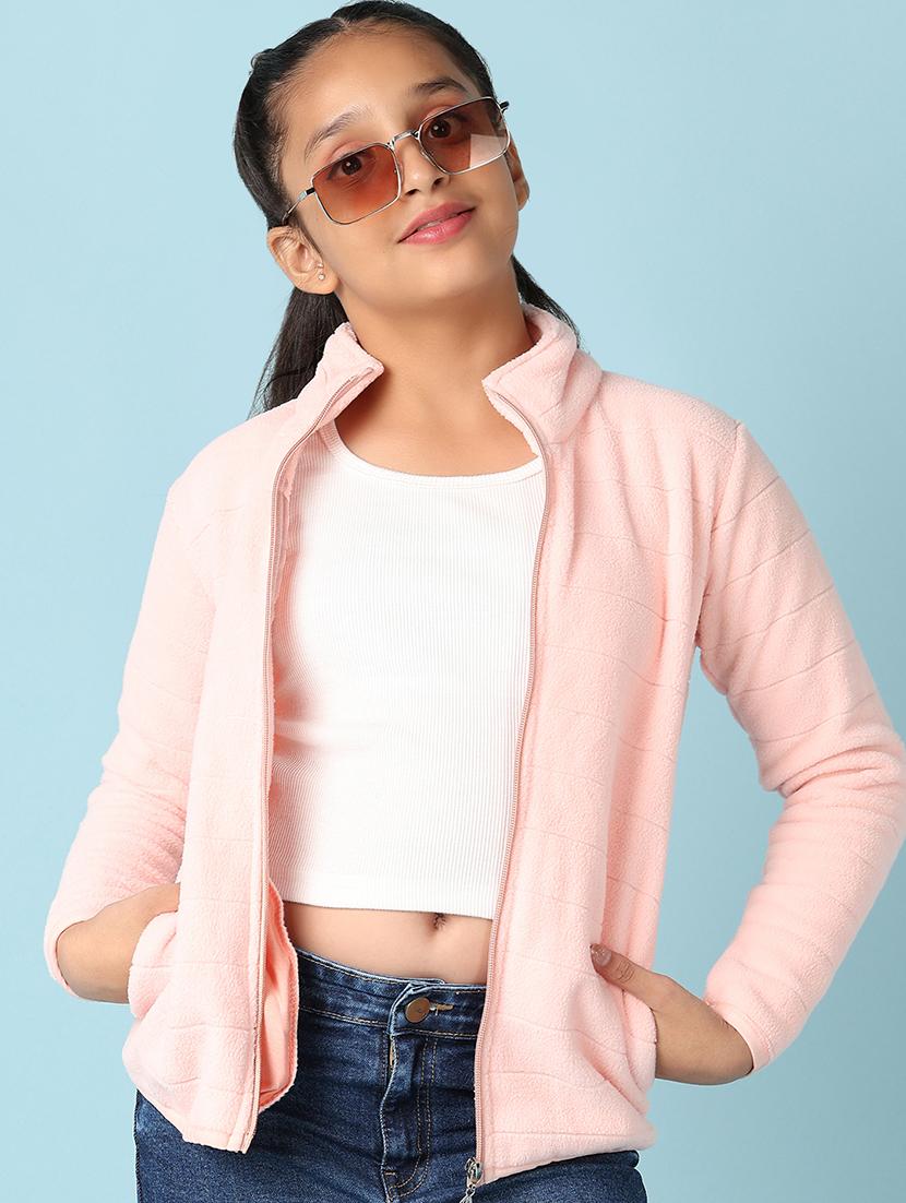 girls rosewater cotton plain sweatshirt - 21510773 -  Standard Image - 1