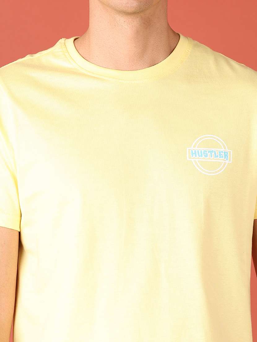 men front & back print short sleeve t-shirt - 21510803 -  Standard Image - 4